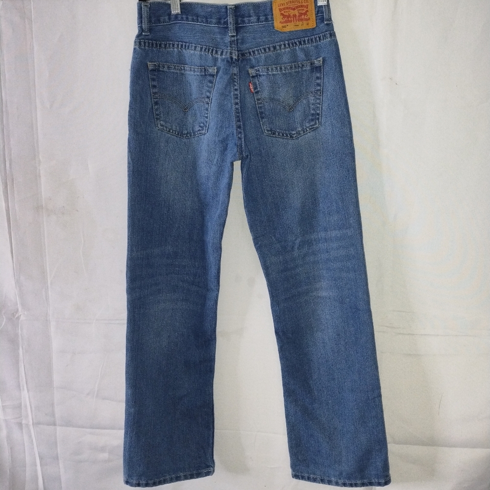 Levi 511 Kids Denim Jeans Size 14 Reg Blue Wash Skinny 27X27